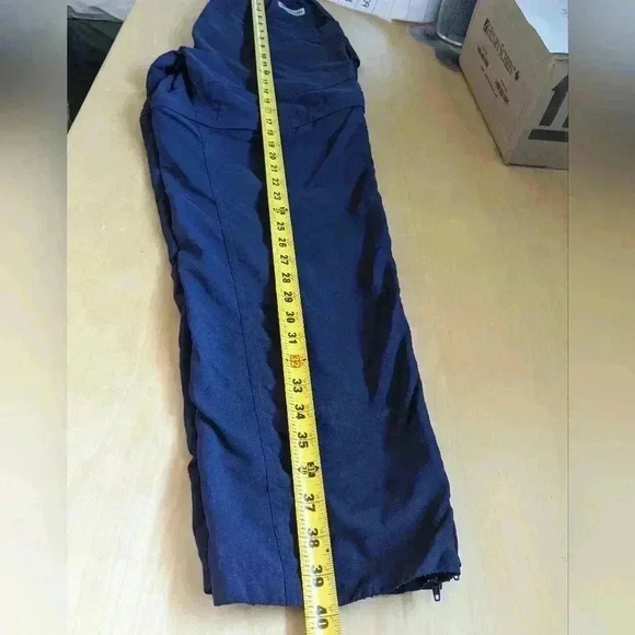 COLUMBIA Trackpants for women Size medium 100% nylon  Navy blue color - Picture 9 of 9